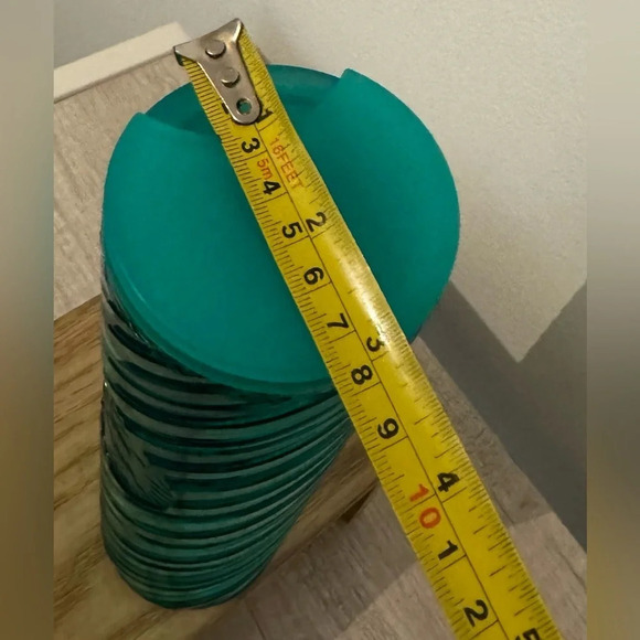 STARBUCKS COFFEE 2022 HOLIDAY GREEN PATTERN 16 OZ ACRYLIC TRAVEL MUG TUMBLER NEW - Picture 11 of 11